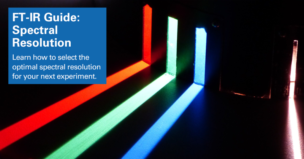 About Spectral Resolution In FT-IR Spectroscopy - Bruker Optics Blog