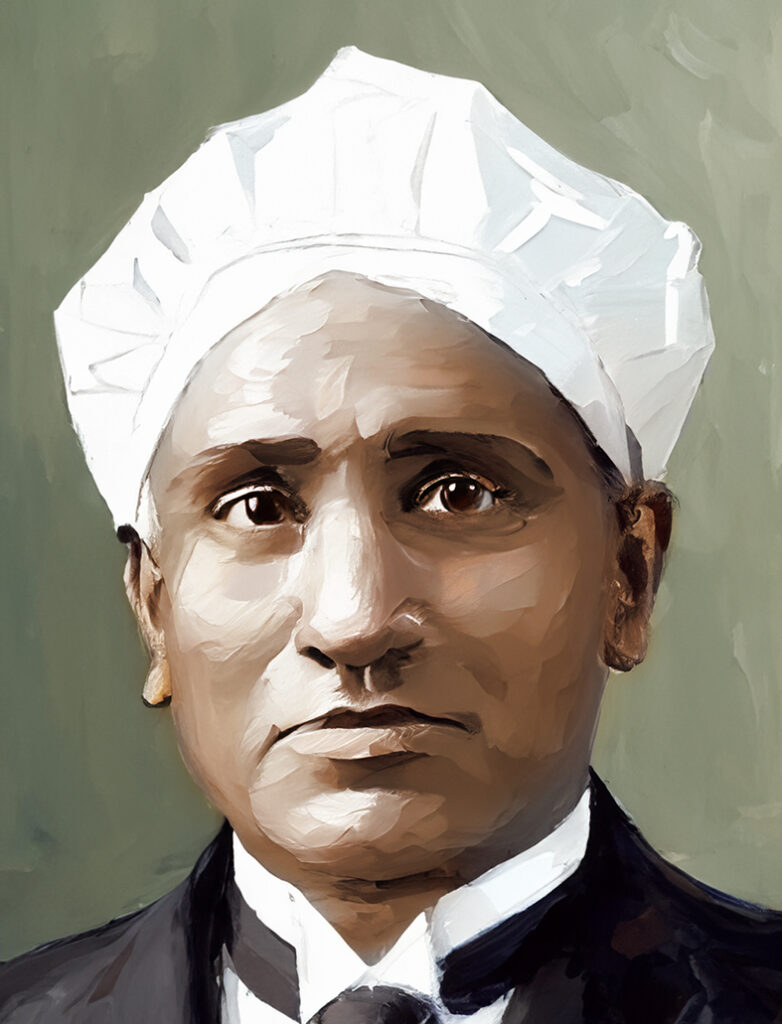 Image of the inventor of Raman spectroscopy CV Raman. He lay the foundations to allowing three decades of Bruker Raman excellence.